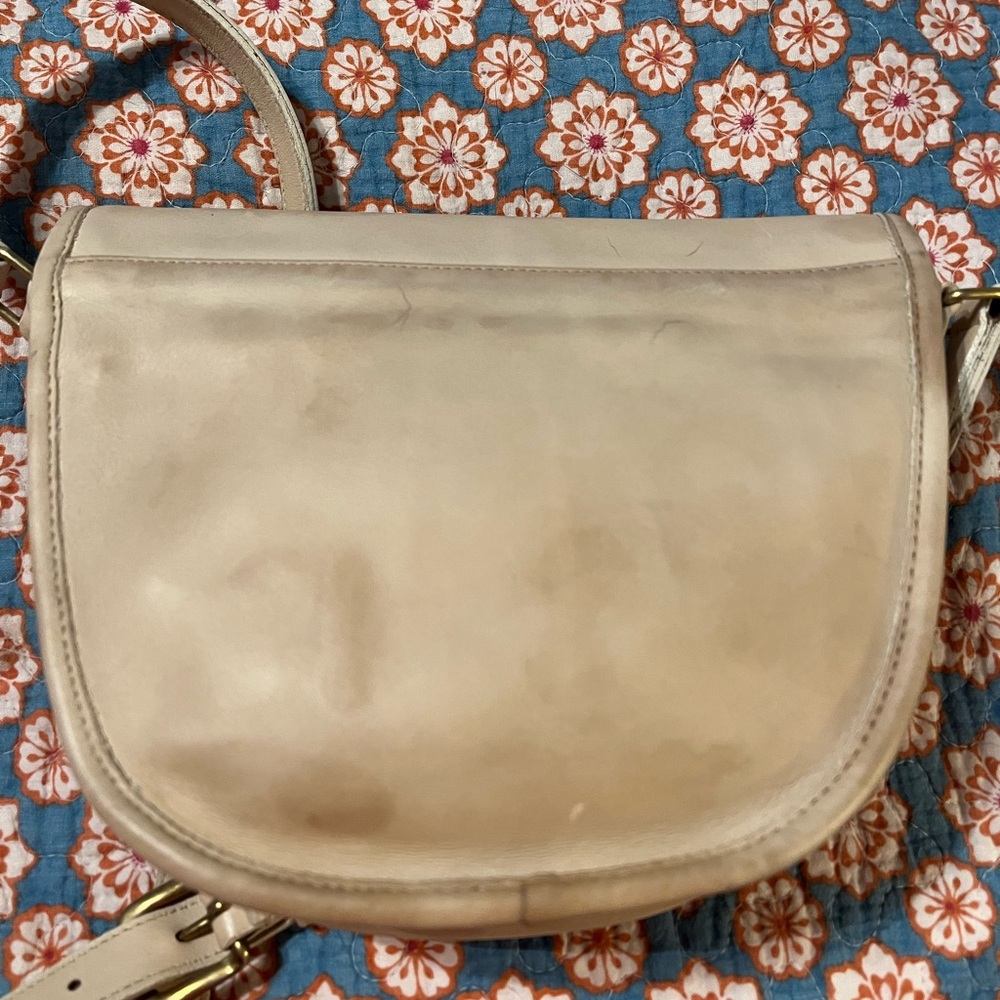 Rare Vintage Coach Paris Bag 4100 - Bone - Picture 6 of 11